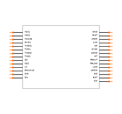 LT3669IUFD-2#TRPBF Symbol