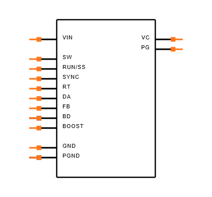 LT3682IDD#PBF Symbol