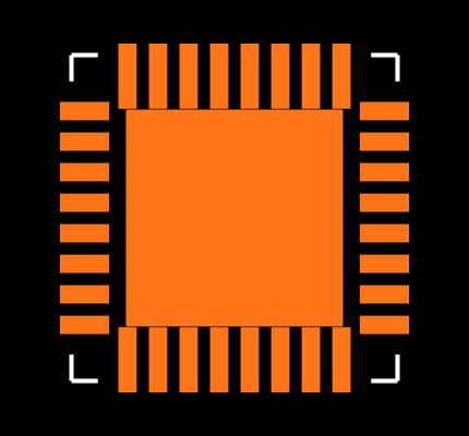 LT3692IUH#PBF Footprint