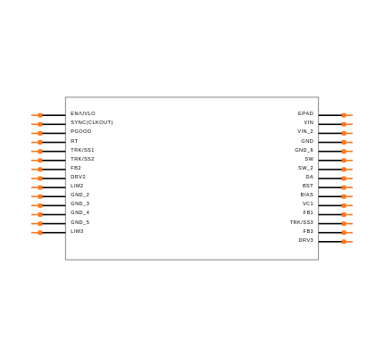 LT3694EUFD#PBF Symbol