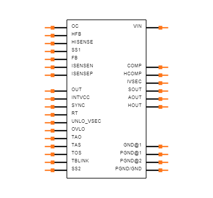 LT3752MPFE-1#PBF Symbol