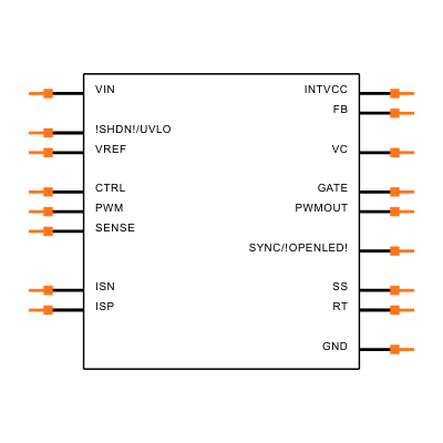 LT3755EMSE-2#PBF Symbol