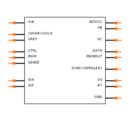 LT3755IMSE-1#PBF Symbol