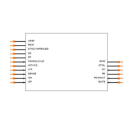 LT3755IUD-1#TRPBF Symbol