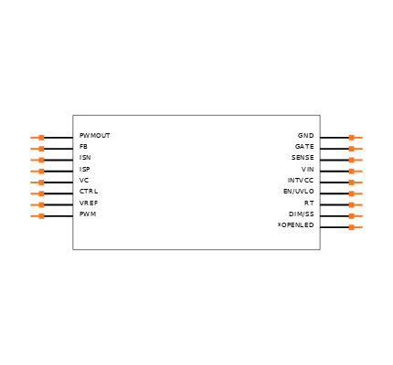 LT3761HMSE#PBF Symbol