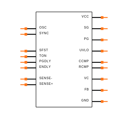 LT3825EFE#PBF Symbol