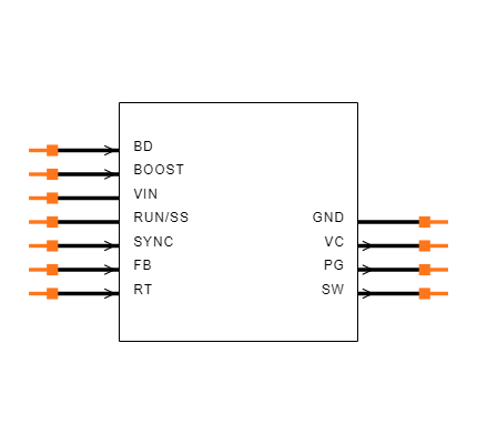 LT3972EMSE#PBF Symbol