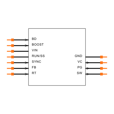 LT3972IDD#TRPBF Symbol