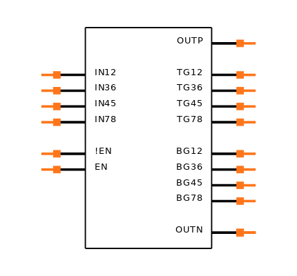 LT4321HUF#TRPBF Symbol