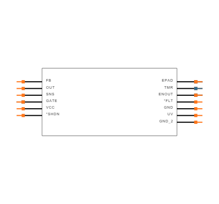 LT4363CDE-1#PBF Symbol
