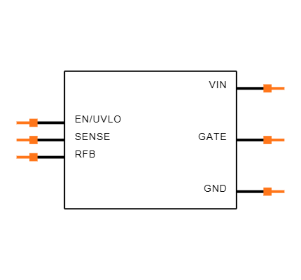 LT8306RS6#WTRMPBF Symbol