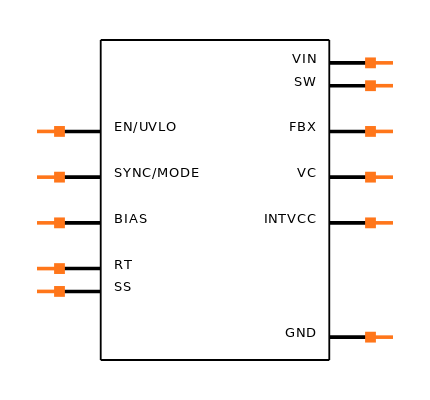 LT8333RDD#PBF Symbol