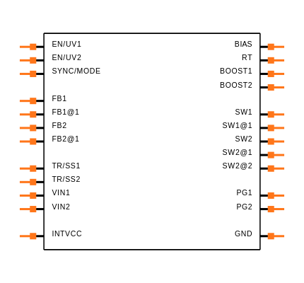 LT8616IFE#PBF Symbol