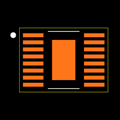 LT8619EMSE#PBF Footprint