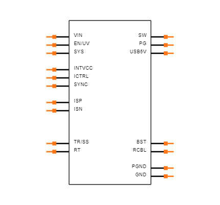 LT8697EUDD#PBF Symbol