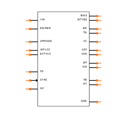 LT8711EFE#TRPBF Symbol
