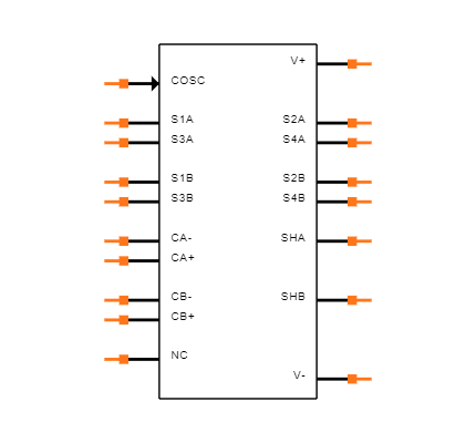LTC1043CSW#PBF Symbol