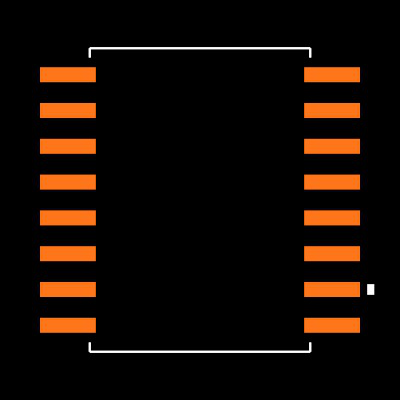 LTC1064CN Footprint