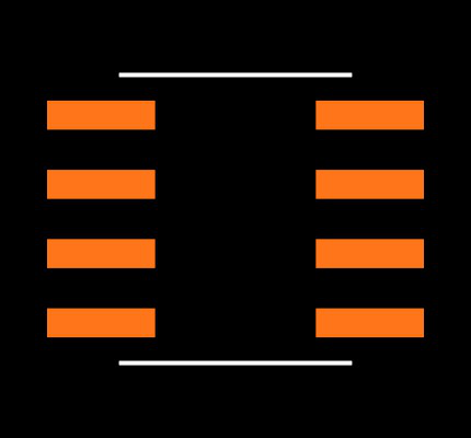 LTC1163CS8#TRPBF Footprint
