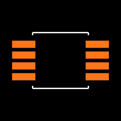 LTC1199LCMS8#PBF Footprint