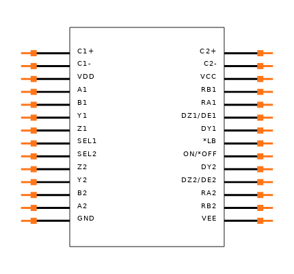 LTC1334IG#PBF Symbol