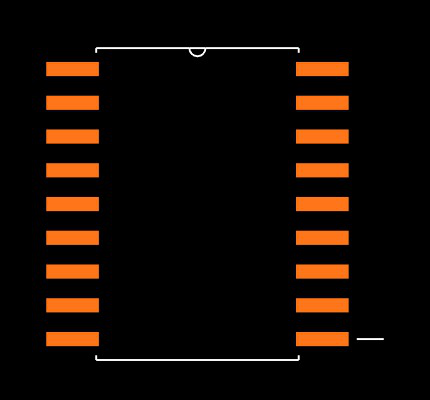 LTC1382CSW#PBF Footprint