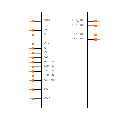 LTC1382CSW#PBF Symbol