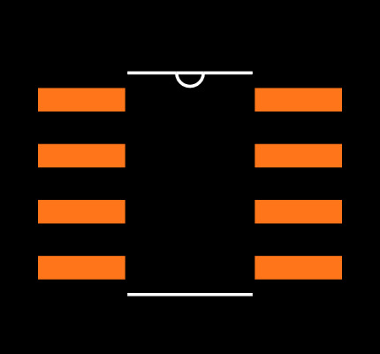 LTC1487CS8#PBF Footprint