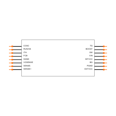 LTC1735CS#TRPBF Symbol