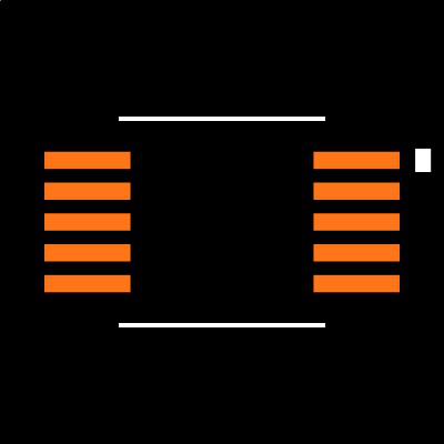 LTC1865AIMS#PBF Footprint