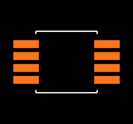 LTC2053HMS8#PBF Footprint