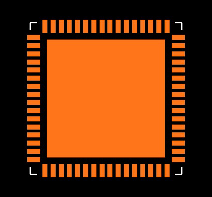 LTC2143CUP-12#PBF Footprint