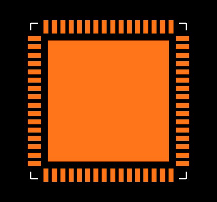 LTC2155CUP-14#PBF Footprint