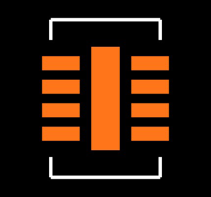 LTC2453CDDB#TRPBF Footprint