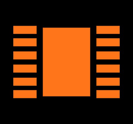 LTC2462IDD#TRPBF Footprint