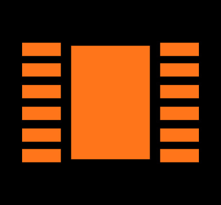 LTC2473IDD#PBF Footprint