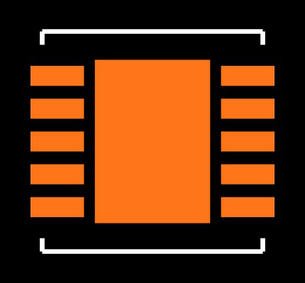 LTC2483IDD#TRPBF Footprint