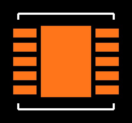 LTC2485IDD#PBF Footprint