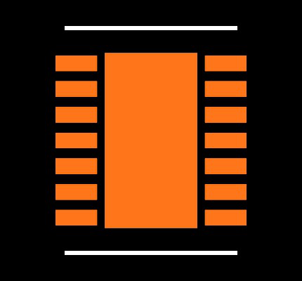 LTC2486IDE#TRPBF Footprint