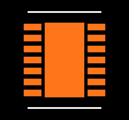 LTC2489CDE#PBF Footprint