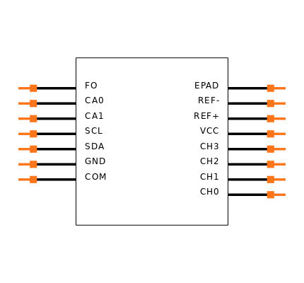 LTC2493CDE#TRPBF Symbol