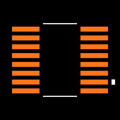 LTC2600IGN#TRPBF Footprint