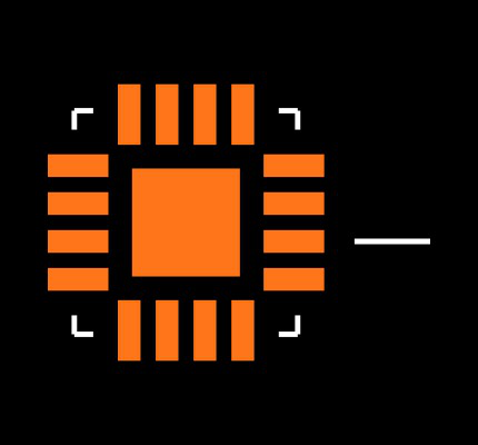 LTC2634HUD-HZ12#PBF Footprint