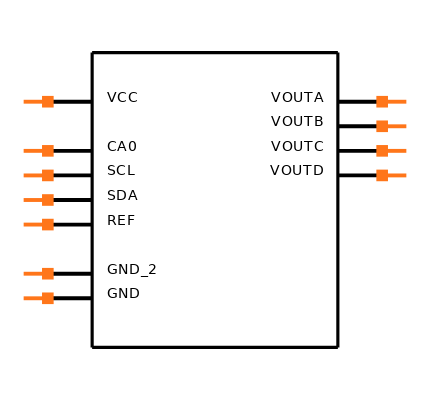 LTC2635HMSE-HZ10#PBF Symbol