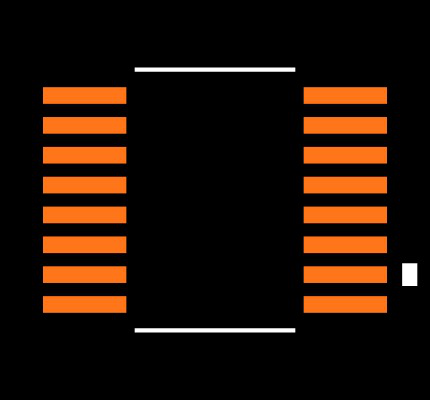 LTC2636IMS-LMI10#TRPBF Footprint