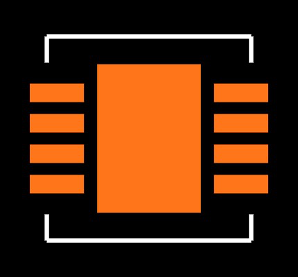 LTC2641IDD-14#PBF Footprint