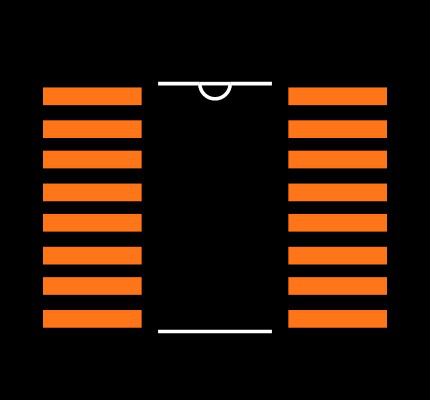 LTC2654BIGN-H16#PBF Footprint