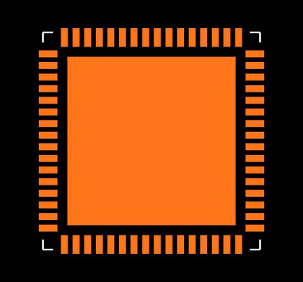 LTC2755IUP-14#TRPBF Footprint