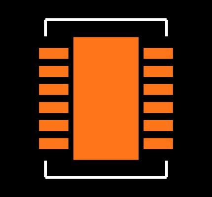 LTC2801IDE#PBF Footprint