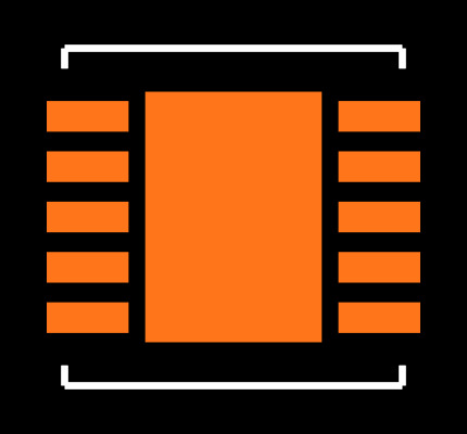 LTC2852IDD#PBF Footprint